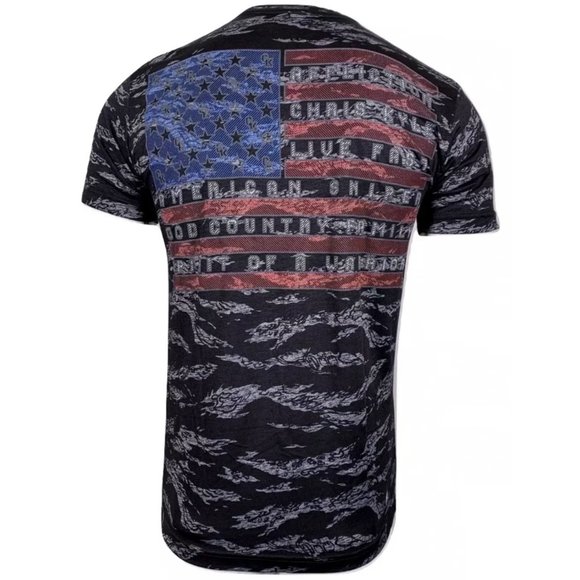 AFFLICTION Men's T-Shirt S/S CK BASILONE TMT TEE - Picture 3 of 10